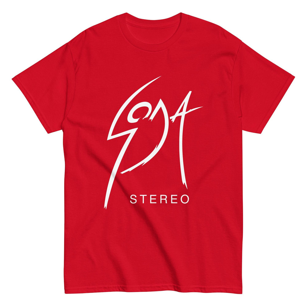 Soda Stereo Shirts Red
